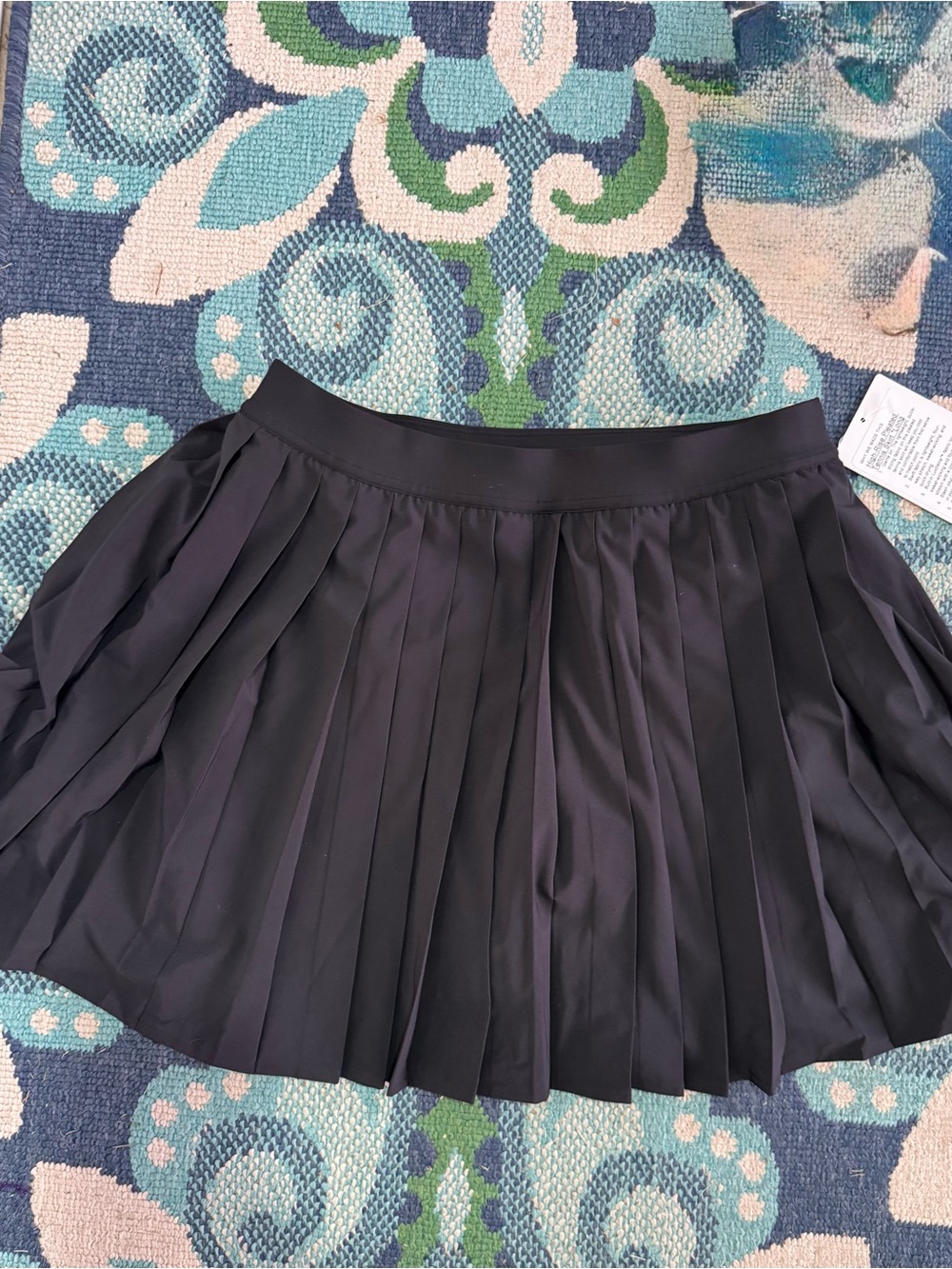 Lululemon HR Pleated Tennis Black Skirt Long - Women